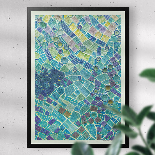 Poster - The Mediterranean Sea I