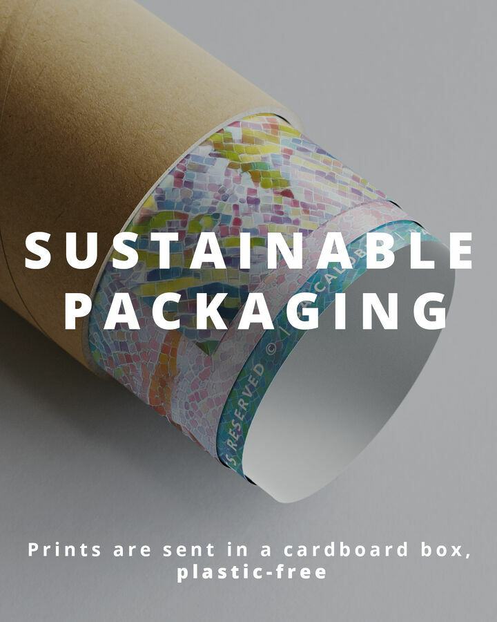 plastic free, eco-friendy packaging, print, poster